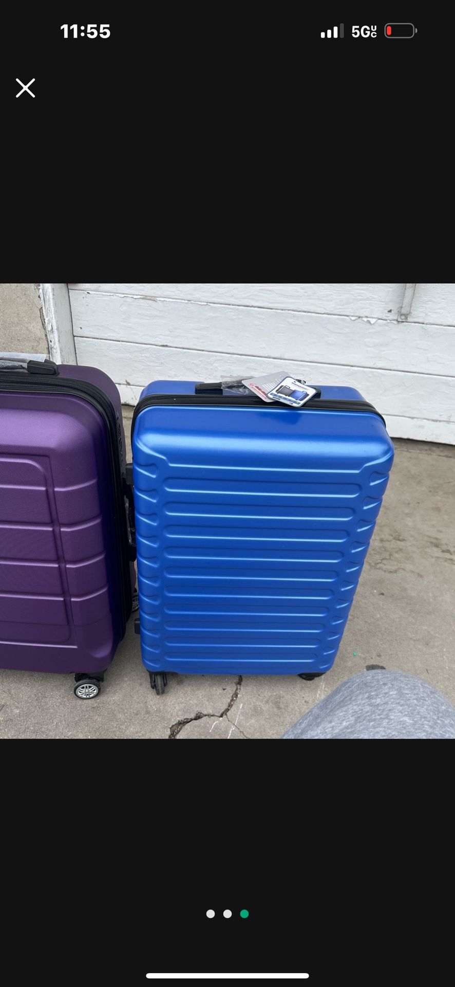 Showkoo 24 Inch Luggage New 40$ OBO I Just Have The Blue One 