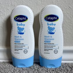 Cetaphil Baby Wash & Shampoo 2 For $8