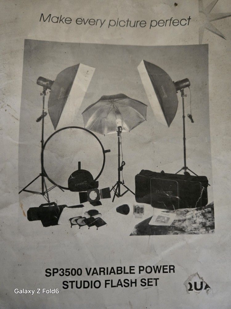 Sp3500 Studio Flash Set