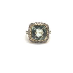 14K YG Stone Diamond Ring EPJ029278