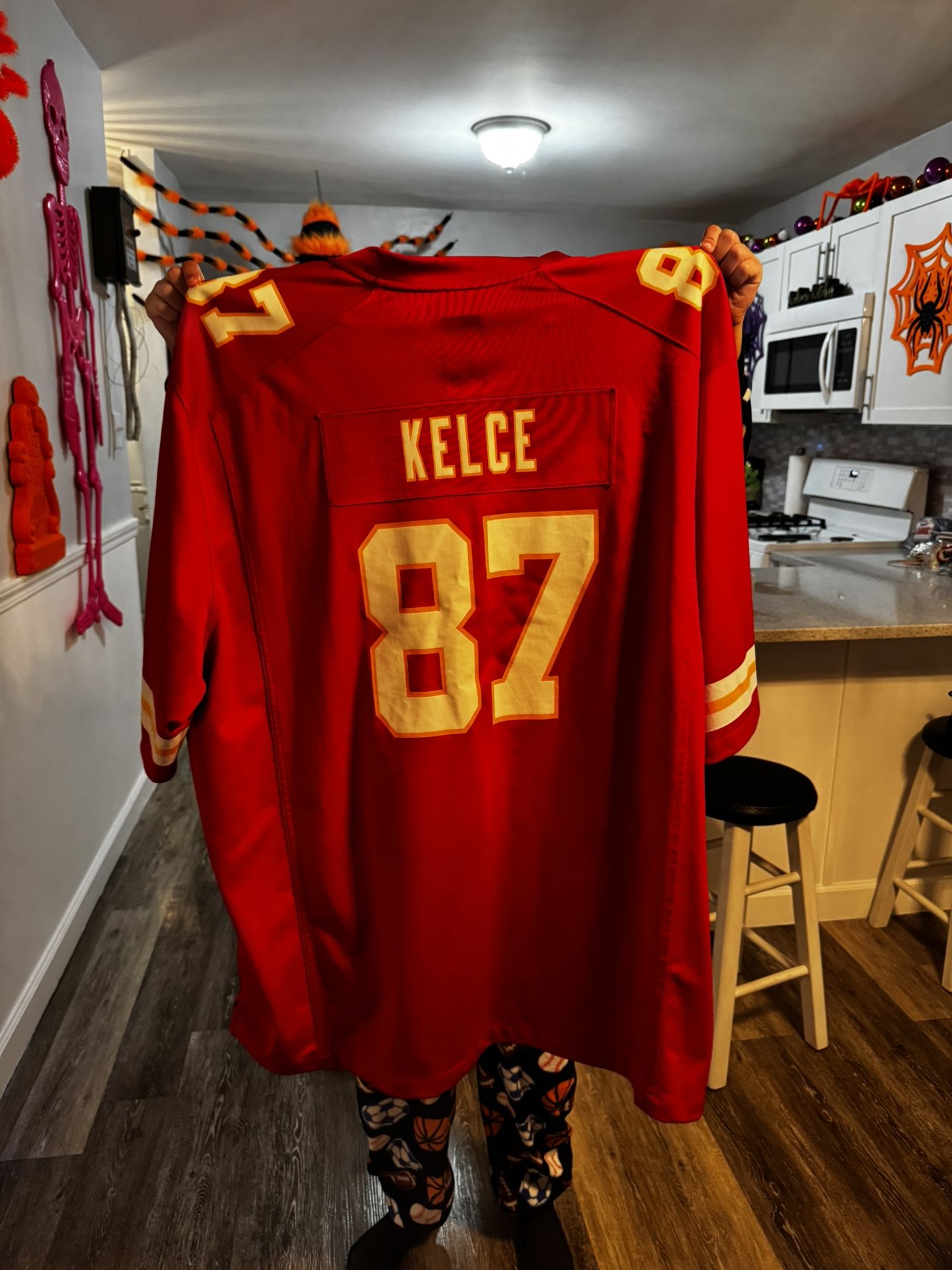 Men’s Big And Tall, 5 Xl Travis Kelce Jersey