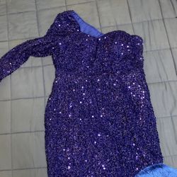 Blue Gown Dress 