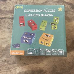 *New* Expression Puzzle Building Blocks Game