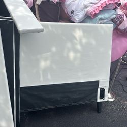 Twin faux Leather Bed Frame 