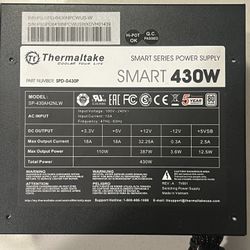 Thermaltake 430w Power Supply