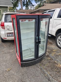 Vintage Coca-Cola Display Cooler