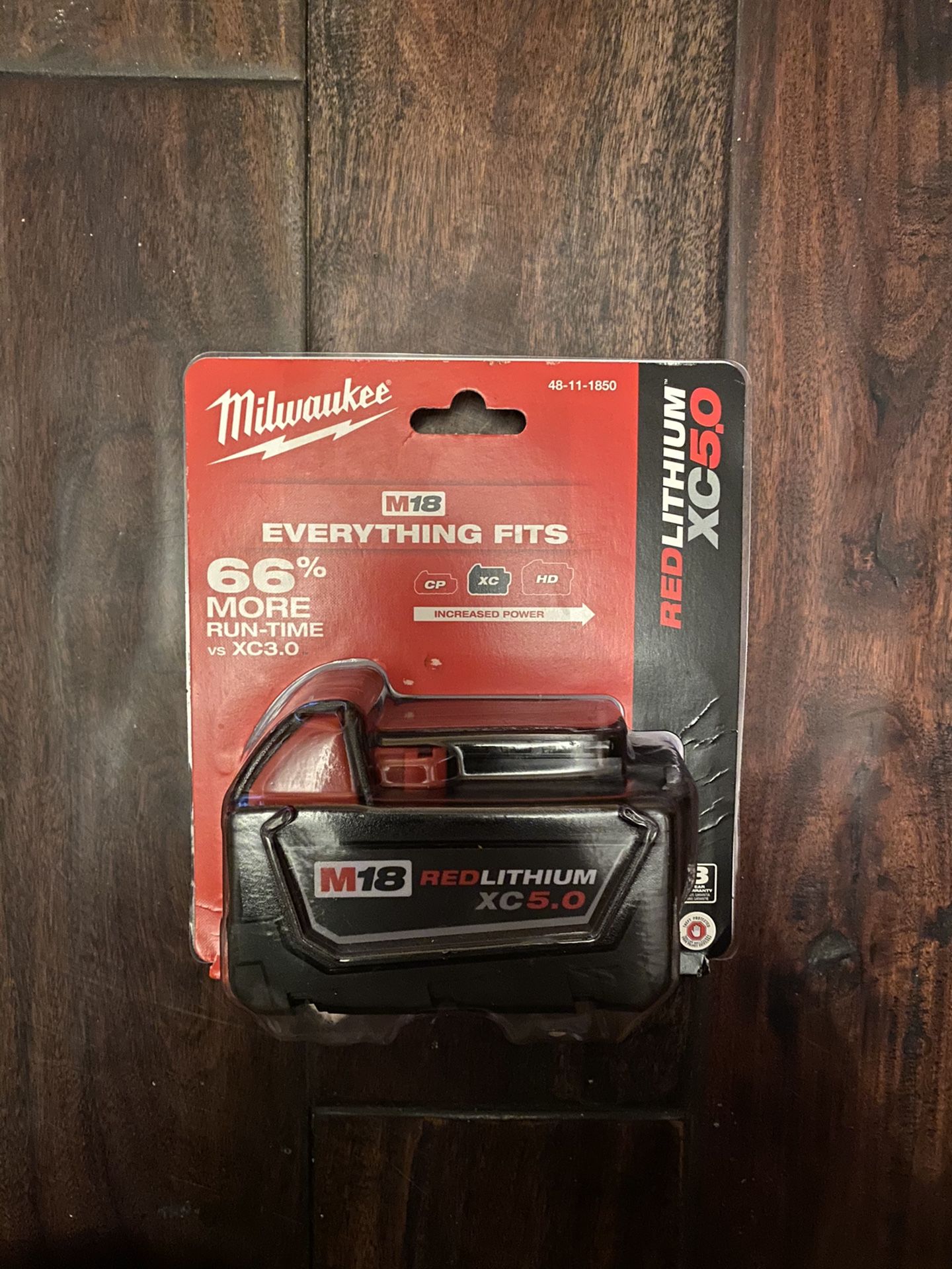 Milwaukee M18 18 Volt battery