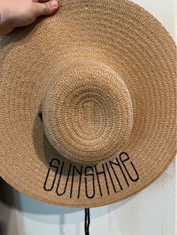 Beach straw hat