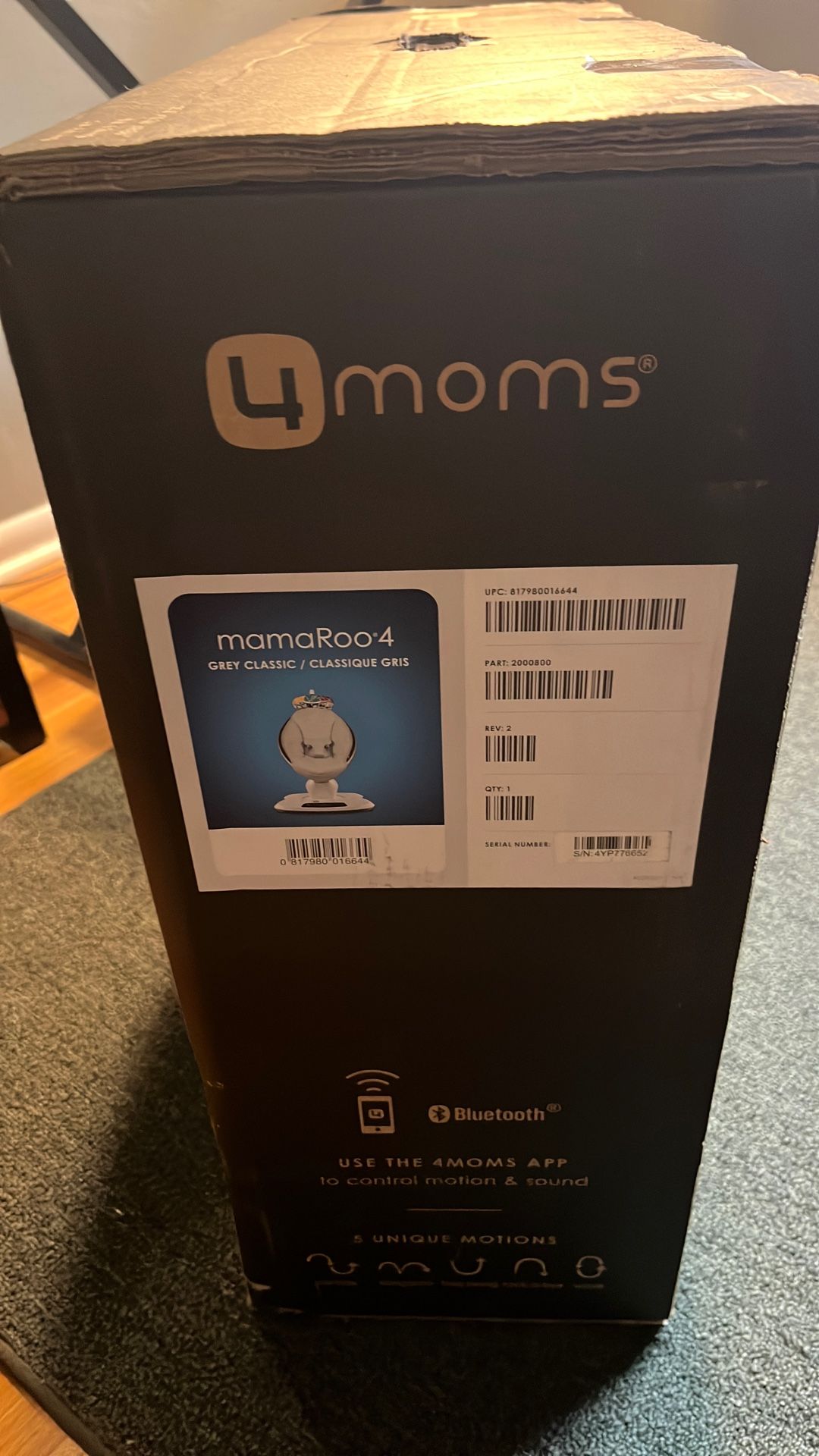 4 MOMS Mamaroo V4