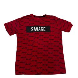 Eighty Eight Sz M Men Graphic Tee shirt Red