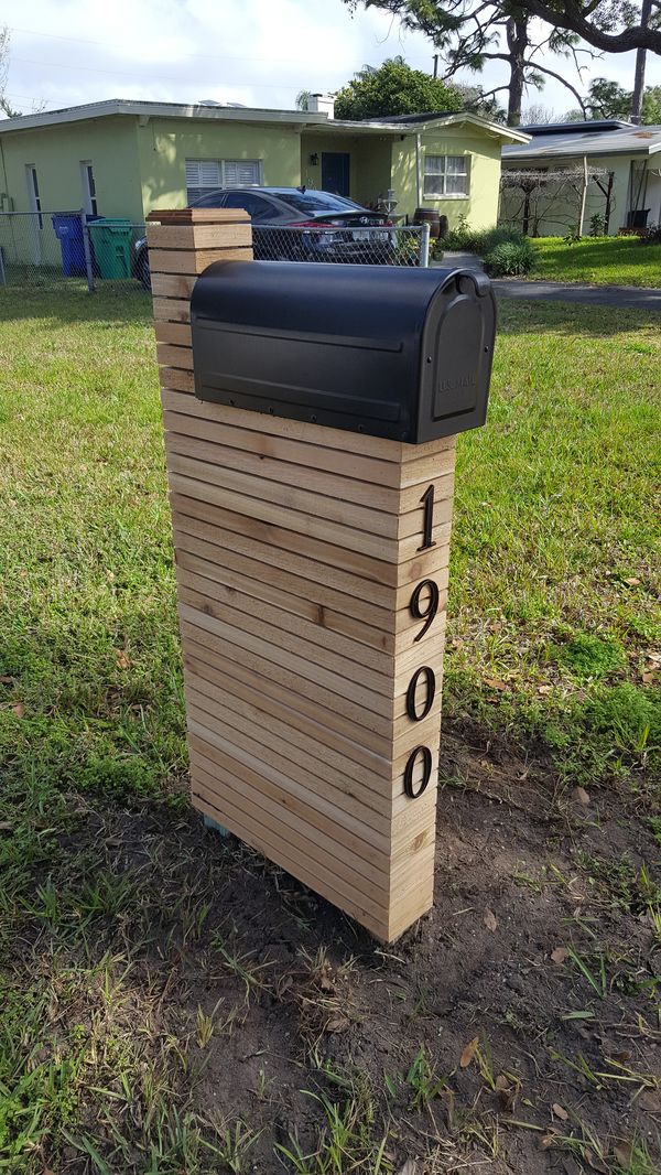 Custom made cedar mailboxes! for Sale in Clearwater, FL OfferUp