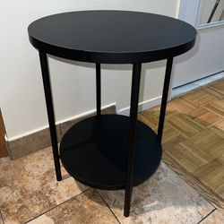 Black Side Table 