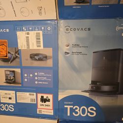 Ecovacs Deebot T30S Robot Vacuum & Mop (OMNI Station) Used Like New in Box