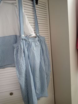 Dorothy, wizard of OZ costume