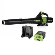 Greenworks PRO 130 MPH 610 CFM 60-Volt Battery Cordless Leaf Blower 