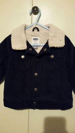 Sherpa lined fleece corduroy jacket