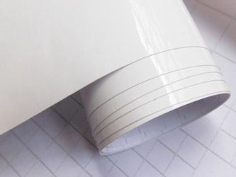 Gloss White Vinyl Wrap Roll