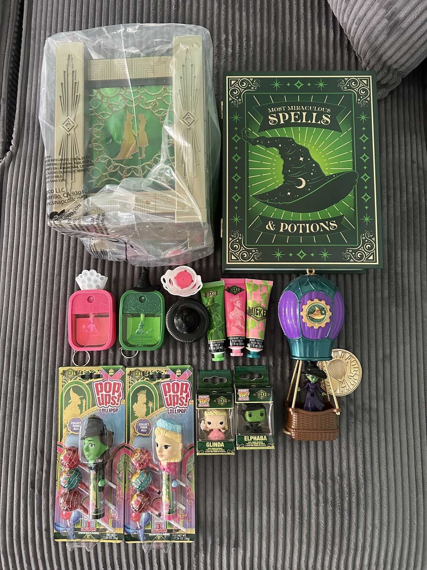 Wicked Popcorn Bucket, Funkos, Etc