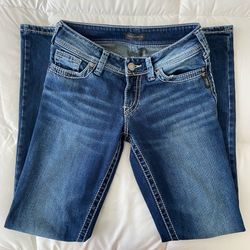 Y2K dark blue flare jeans women’s size 2