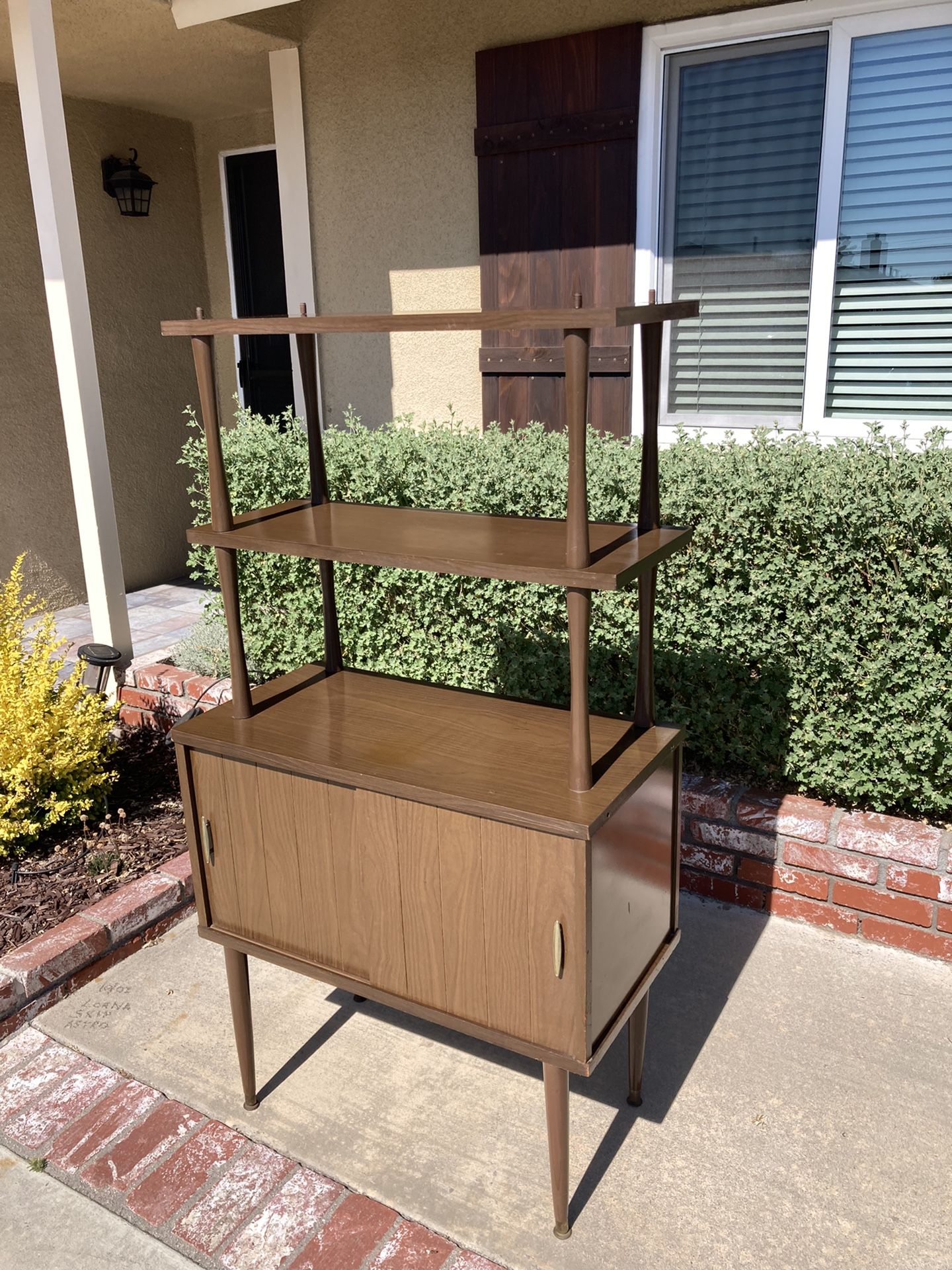 Vintage 1960’s Mid Century Modern Book Shelf  Wall Unit!! 