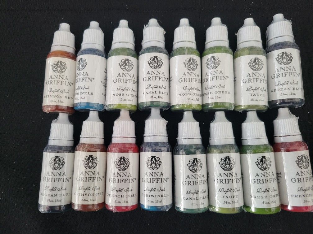 Assorted Anna Griffin Refill Inks