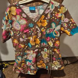 Women's Scrub Tops Medical Lot 1