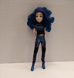  Disney Descendants Mal Doll,Inspired by Disney's Descendants 3,  Fashion Doll for Girls : Toys & Games