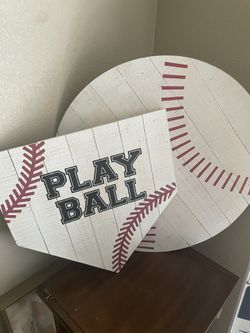 Brand New Baseball Decor