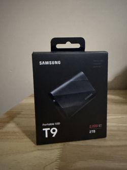 Samsung T9 Portable SSD 2TB - Brand New Sealed - USB 3.2 Gen 2x2 2000MB/s