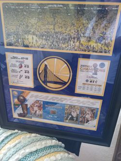 Warriors Authentic Memorbilia