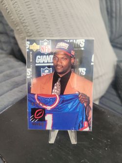 Tyrone Wheatley  Upperdeck Rookie football card