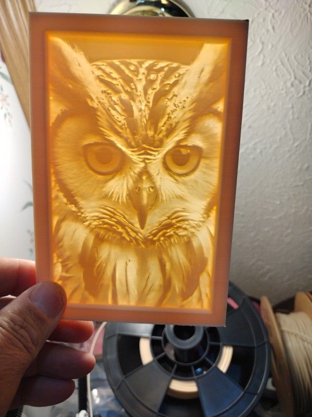 Custom 3d Portraits Lithophane & Or Heuforge's