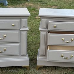 Modern Nightstand Set (2)