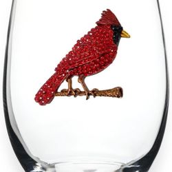 The Queens’ Jeweled Wine Glass - Cardinal