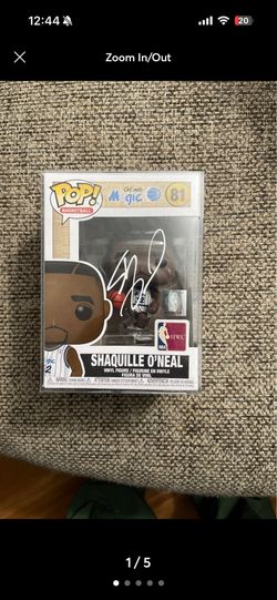 Shaquille O’Neal Orlando Magic Signed Funko Pop
