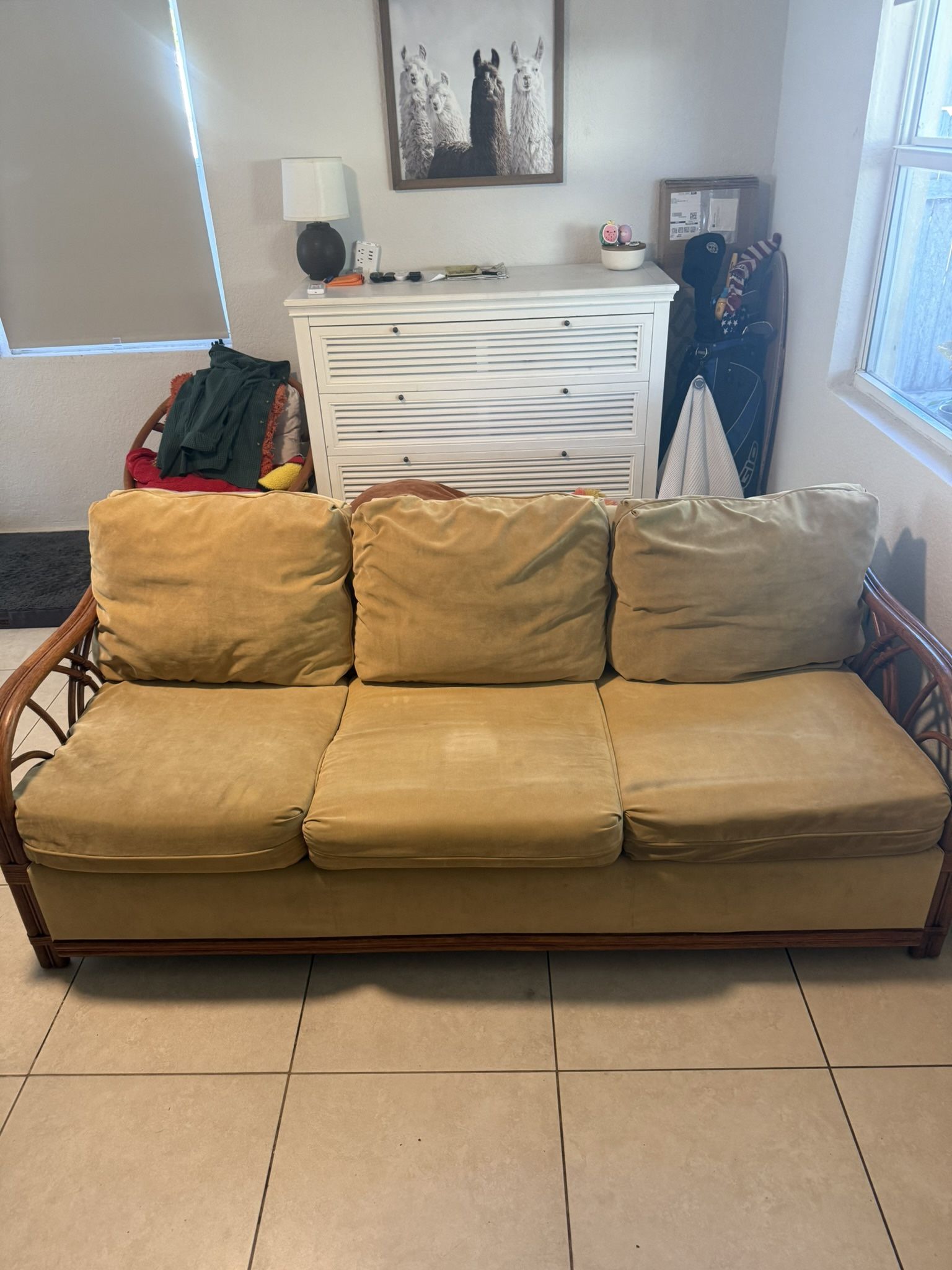 Wooden Pull Out Couch