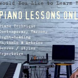 Piano Lessons Online