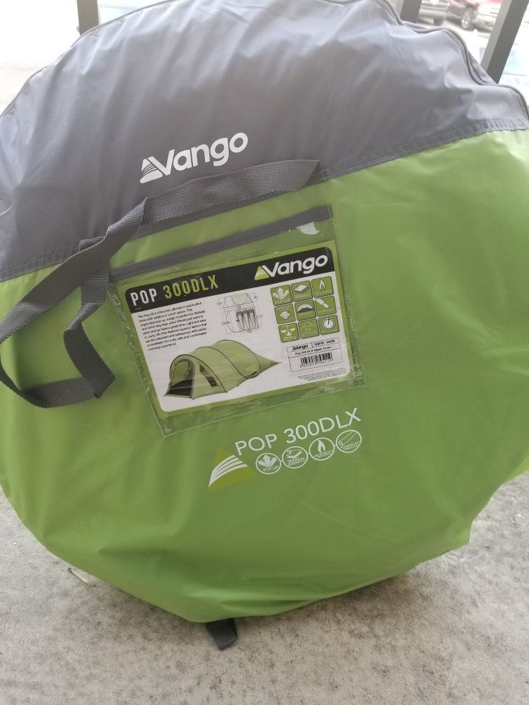 2 vango pop 300 dlx camping tents