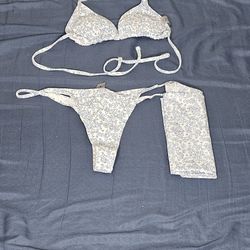 Shein Thong Bikini 3pc  👙 Size Medium 