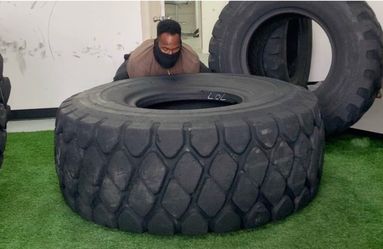 CrossFit Tractor Tires for fitness training!
