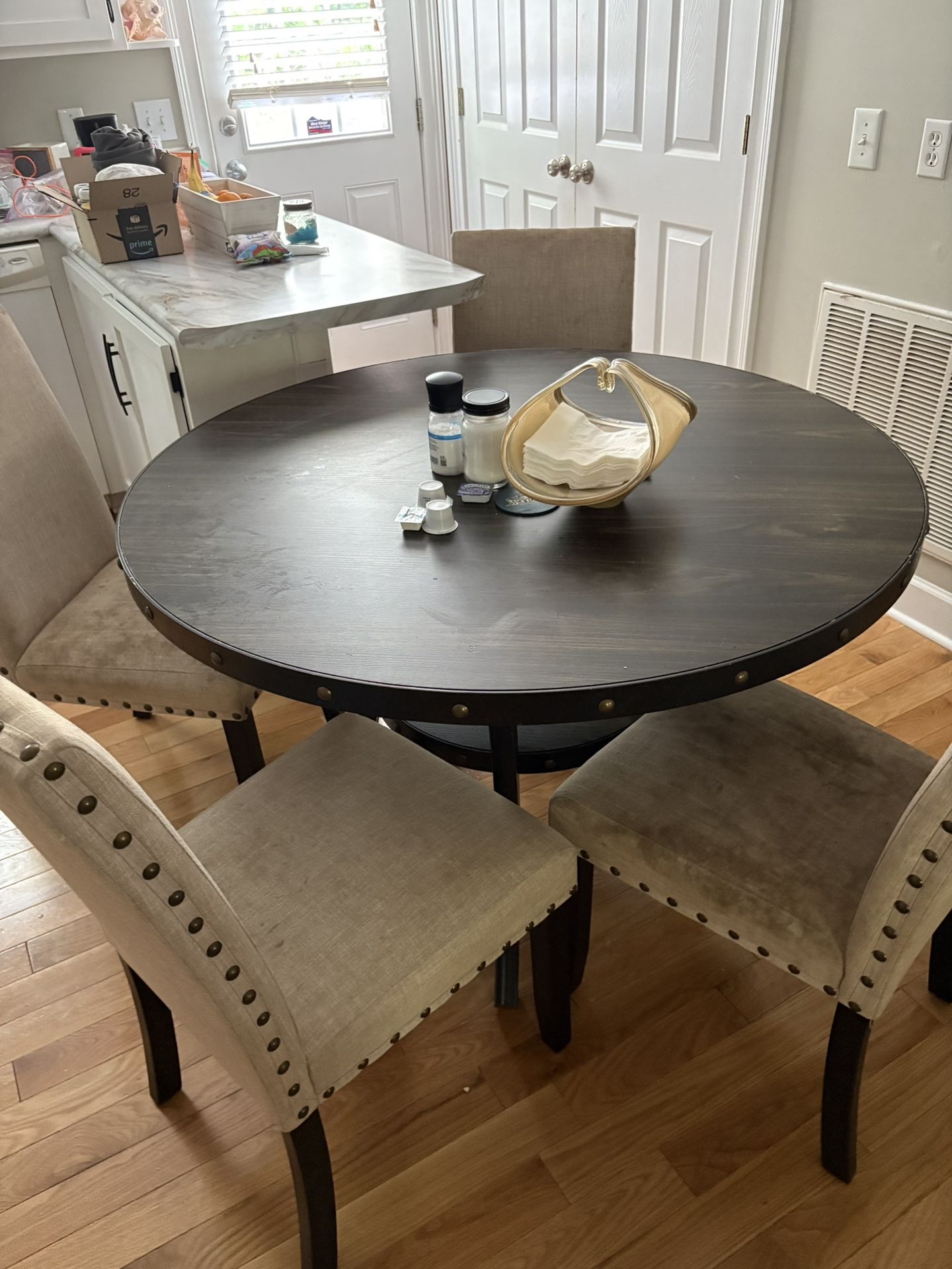 Table And 4 Chairs-Free