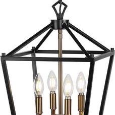 Pagoda Lantern Dimmable Adjustable Metal LED Pendant