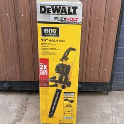 CHAINSAW DEWALT FLEX VOLT TOOL ONLY 