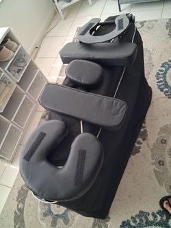 Portable massage table