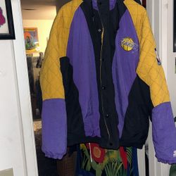 Mens Los Angeles Lakers Jacket Coat