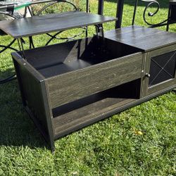 Bed Frame, Coffee Table With Storage, Side Table All Free