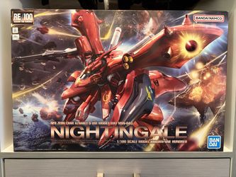 Bandai RE/100 1/100 Nightingale Gunpla Model Kit – [Sealed / Unbuilt]