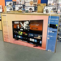 85” Samsung Crystal DU7200 4K UHD Smart Tv 