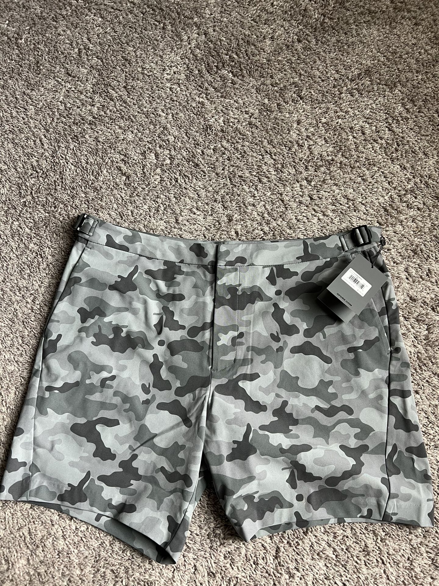 New GFore Camo Shorts 35 Waist
