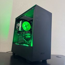 🔥 Custom 6 Core Gaming PC — i5 9600K | RX 580 4GB | 20GB RAM | NZXT Case